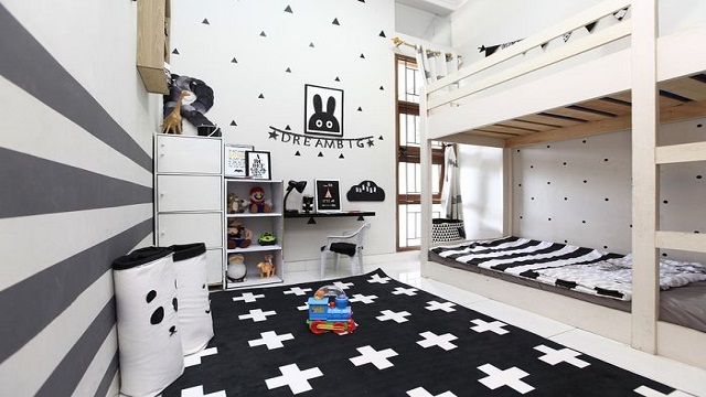Tips dekorasi kamar tidur hitam putih